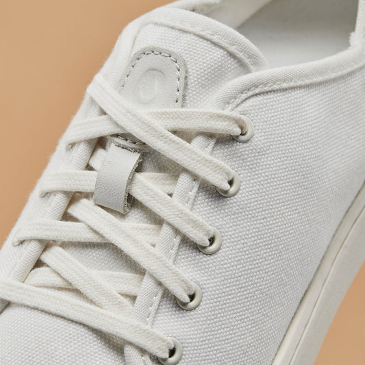 OluKai OluKai Pehuea Lī Canvas Women's Sneakers - Bright White