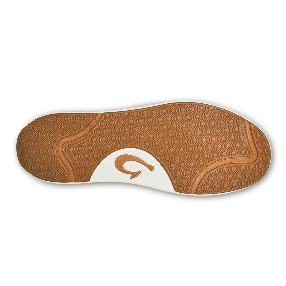 OluKai Lae‘ahi Lī ‘Ili Men's Leather Sneakers - Stone