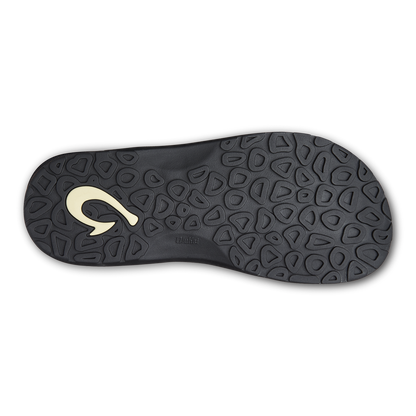 OluKai ‘Ohana Men's Best Selling Beach Sandals - Black