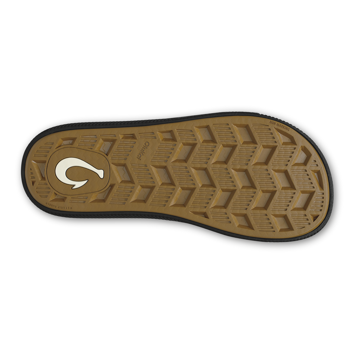 OluKai Ulele Slide - Lava Rock / Lava Rock